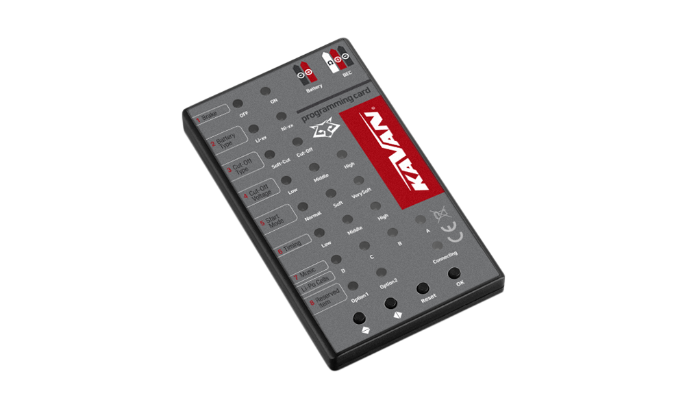 KAVAN Carte de programmation