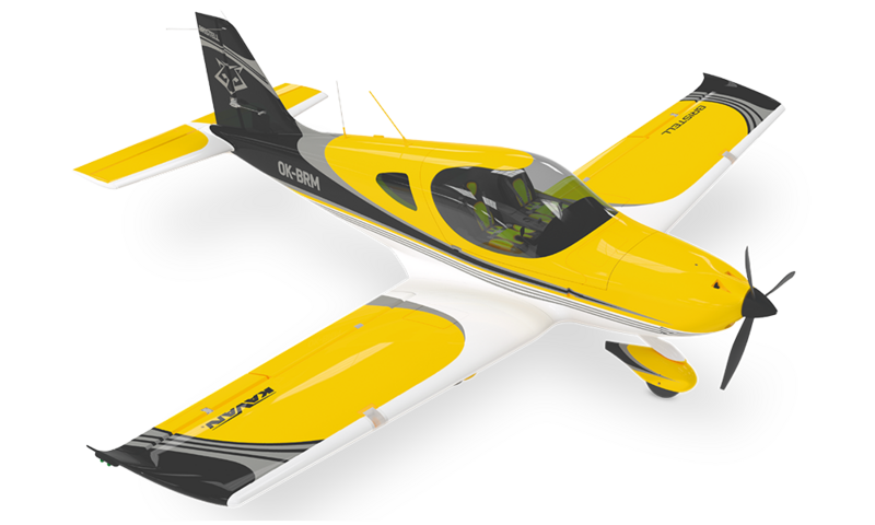 File:KAVAN Bristell B23 - yellow.png