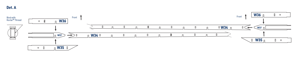 Building-plan detail A