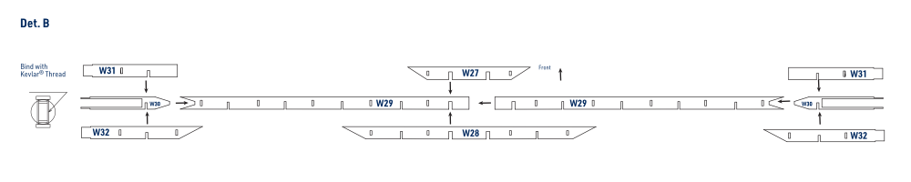 Building-plan detail B