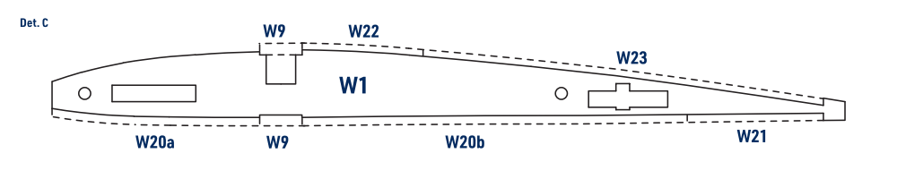Building-plan detail C