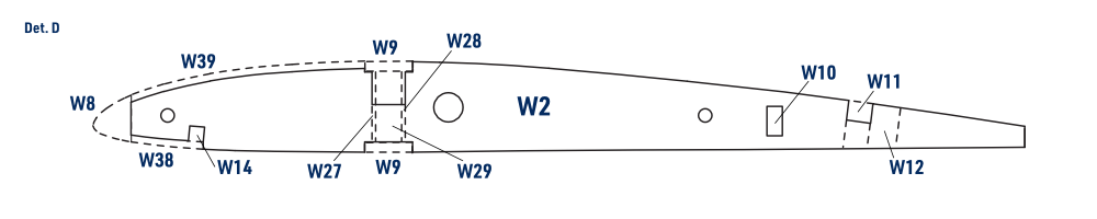 Building-plan detail D